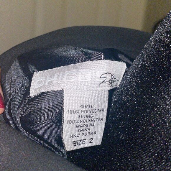 Chicos Black jacket - Picture 5 of 5